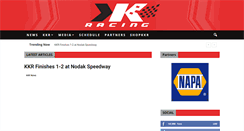 Desktop Screenshot of kaseykahneracing.com